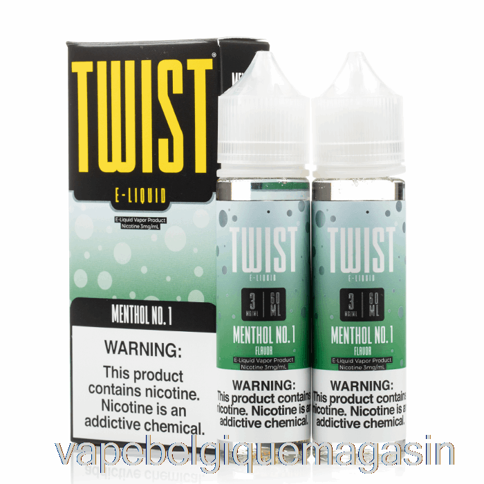 Vape Belgique Menthol No. 1 - E-liquide Twist - 120ml 12mg